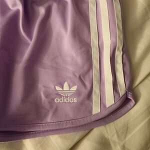 Adidas Lavender Sports Shorts